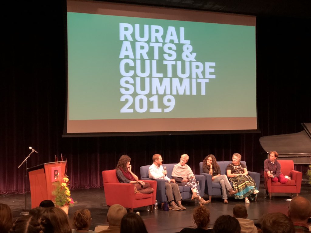 HAPPENING NOW - 2019 Rural Arts &amp; Culture Summit (<a href="/racsummit/">Rural Arts & Culture</a>) in Grand Rapids, MN. Follow along at #racsummit or on our partner project <a href="/cardinalcrossco/">Cardinal Cross Arts Co.</a>’s feed for real-time quotes, news &amp; media. #creativepeoplepower