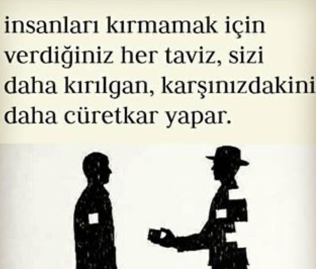 Kurtacı Rolünü Üstlenen Bireyler kendi canavarlarını besler ve sonra onlara mağlup olurlar..