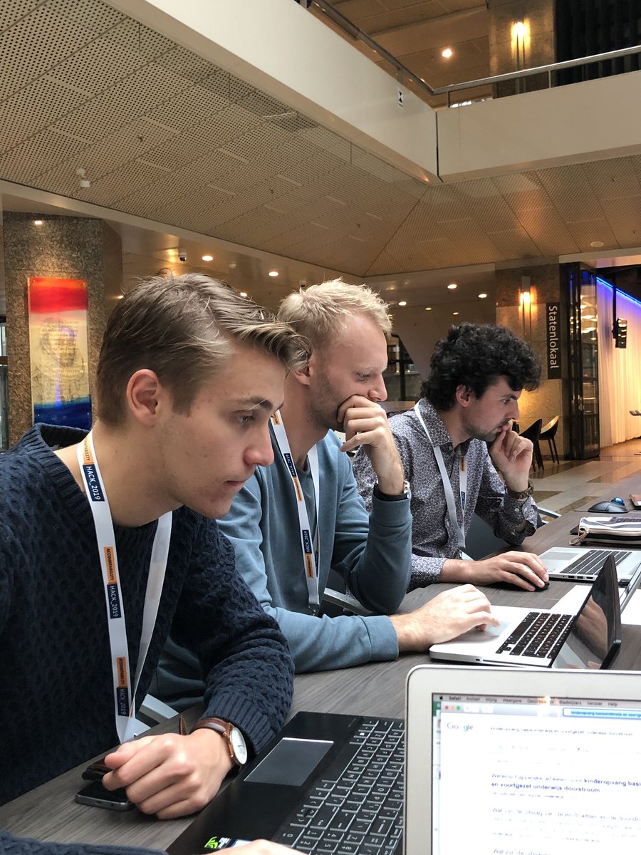 birch_nl's tweet photo. Birch vandaag op andere manier aan het werk. Aan de slag voor héél Nederland #AccHack19 @OpenStateEU @2eKamertweets https://t.co/i18PXMMVGz
