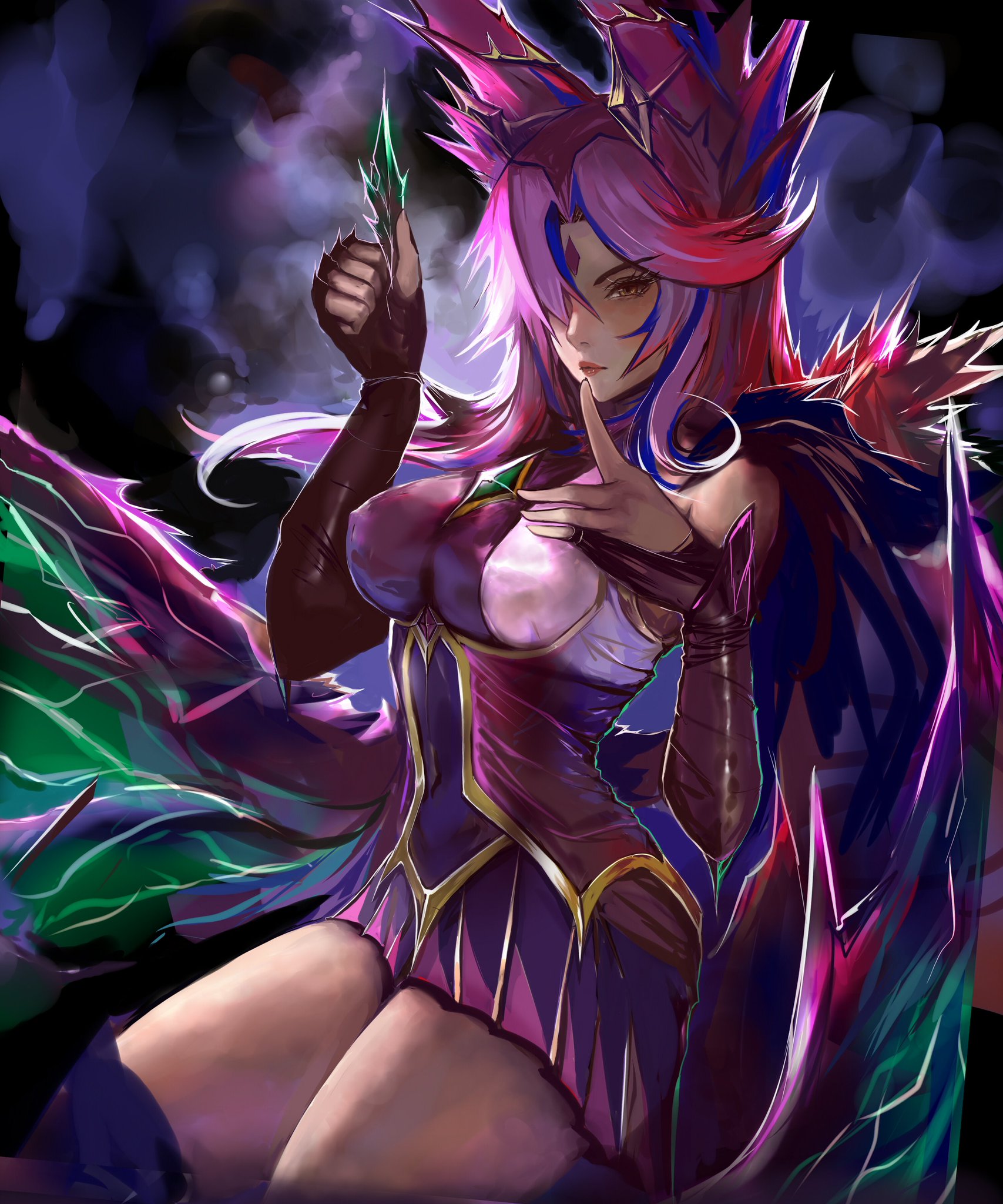 OLALEHEE Commission OPEN в Твиттере: "Xayah from League of L