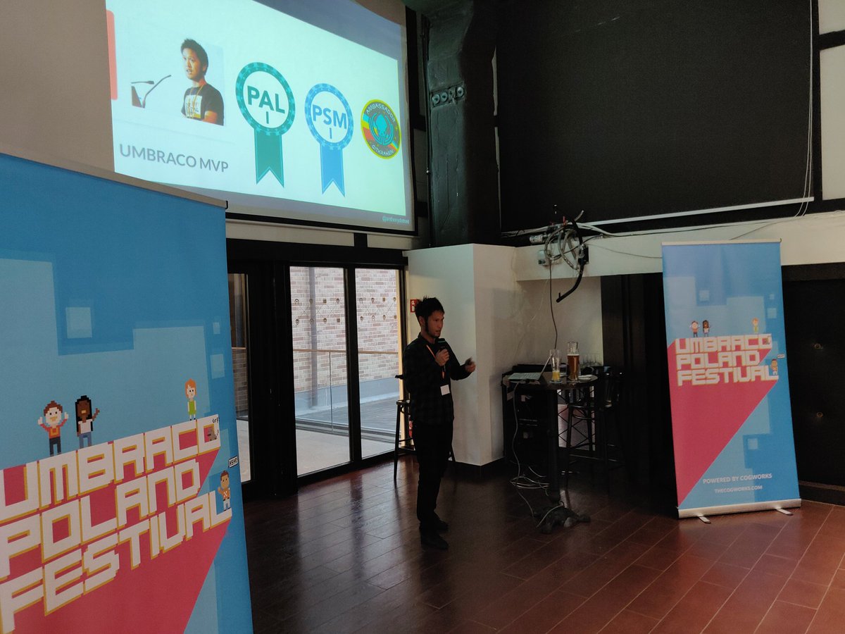 umbracoPLfest's tweet image. #Umbraco best practises delivered by @AnthonyDotNet @ #umbplfest