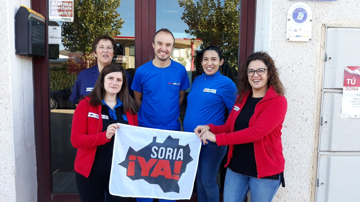 FOES_SORIA's tweet photo. FOES y las empresas sorianas se suman al PARÓN de @SoriaYa #EspanaVaciada #4octYoParo #SoriaQuiereFuturo #Soria #YoParoPorMiPueblo https://t.co/t6plQh2pve