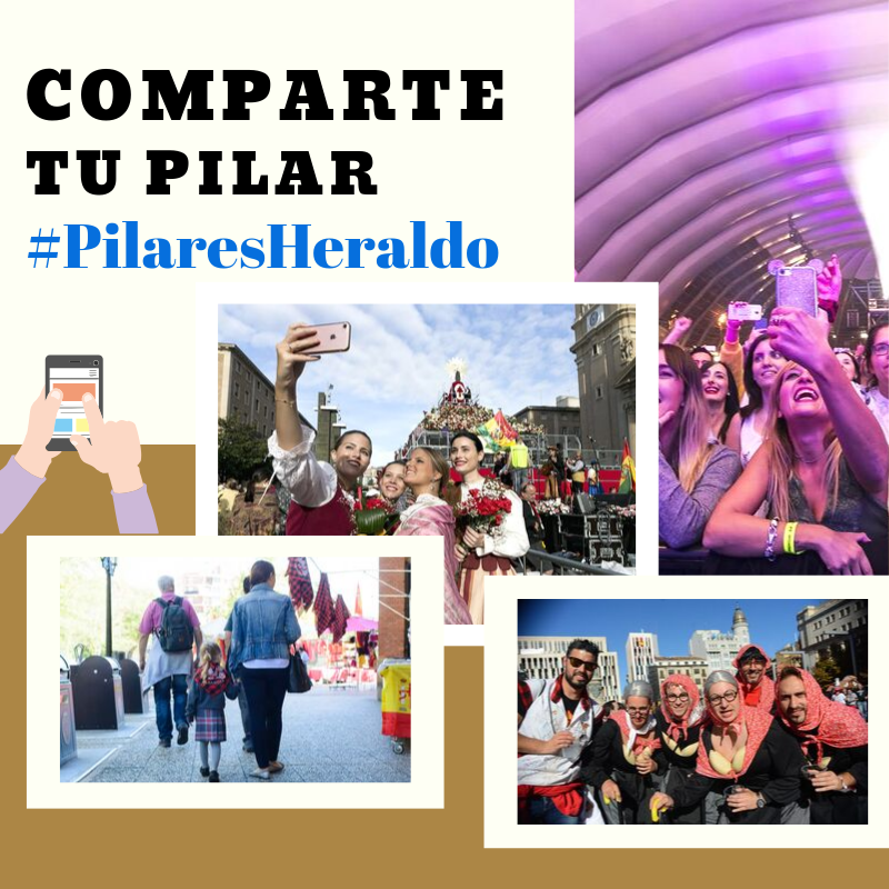 heraldoes's tweet photo. 📸 Estas fiestas queremos que compartas tus fotos más divertidas, originales, entrañables... con el hashtag #PilaresHeraldo ¿Te animas? 🕺 Queremos ver lo bien que lo pasas de concierto, en el pregón, en la Ofrenda... 🤳Sube tu foto con #PilaresHeraldo. Y... ¡Felices fiestas! 😊 https://t.co/qFEvyGgBev