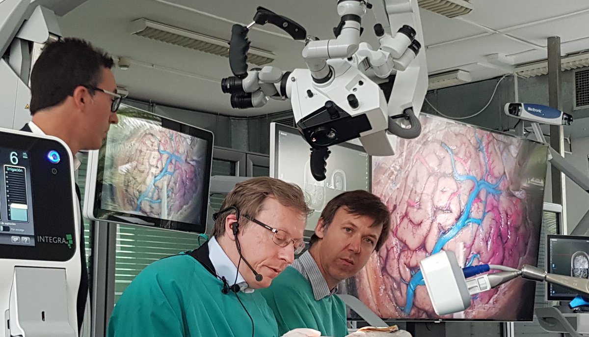 NeuroRaquisHUMV's tweet photo. Simulating an approach to the superior parietal lobe with cortical and subcortical mapping with Prof Duffau at #3DFiberSdr! Tomorrow the insula!
@NeuroRaquisHUMV @unican @HUnivValdecilla
#neurosurgery #neuroanatomy #neurooncology #Brainmapping
https://t.co/BxNH2kRAJW https://t.co/Bccz05EeB6