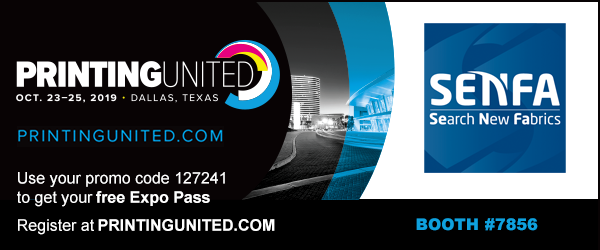 SENFA_chargeurs's tweet photo. Get your free expo pass by using our promo code 127241. 
Can't wait to meet you @printingunited :) https://t.co/u4hEa9KYuA