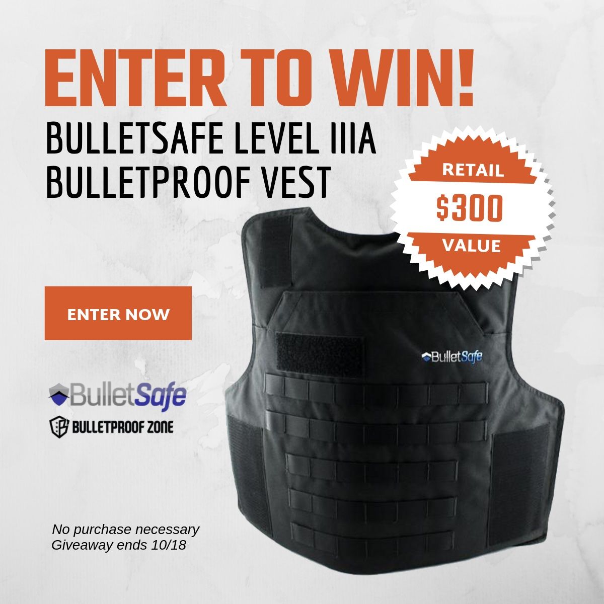 BulletproofZone's tweet photo. Enter for a chance to win a Level IIIA Bulletproof Vest from BulletSafe! Trusted by national security companies, proven to save lives, and the best value in body armor. Enter now for a chance to win today: https://t.co/kFg9zkNjKC 
#BulletproofZone #BulletSafe #Bulletproof https://t.co/bFV20ifNFa