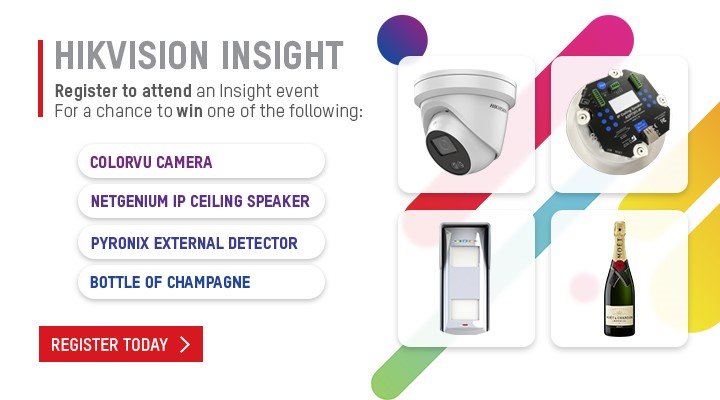 HIKVISIONUK's tweet photo. Wanna #WIN one of these amazing prizes? 🤩
Register to attend #HikvisionInsight now! 👉https://t.co/dECRAQTFir
#Glasgow - 10th Oct
#Leeds - 16th & 17th Oct
#Newport - 22nd Oct
#Nottingham - 29th Oct
#London - 31st Oct
@Pyronix @Netgenium @profsecmag https://t.co/6mV6vjigE6