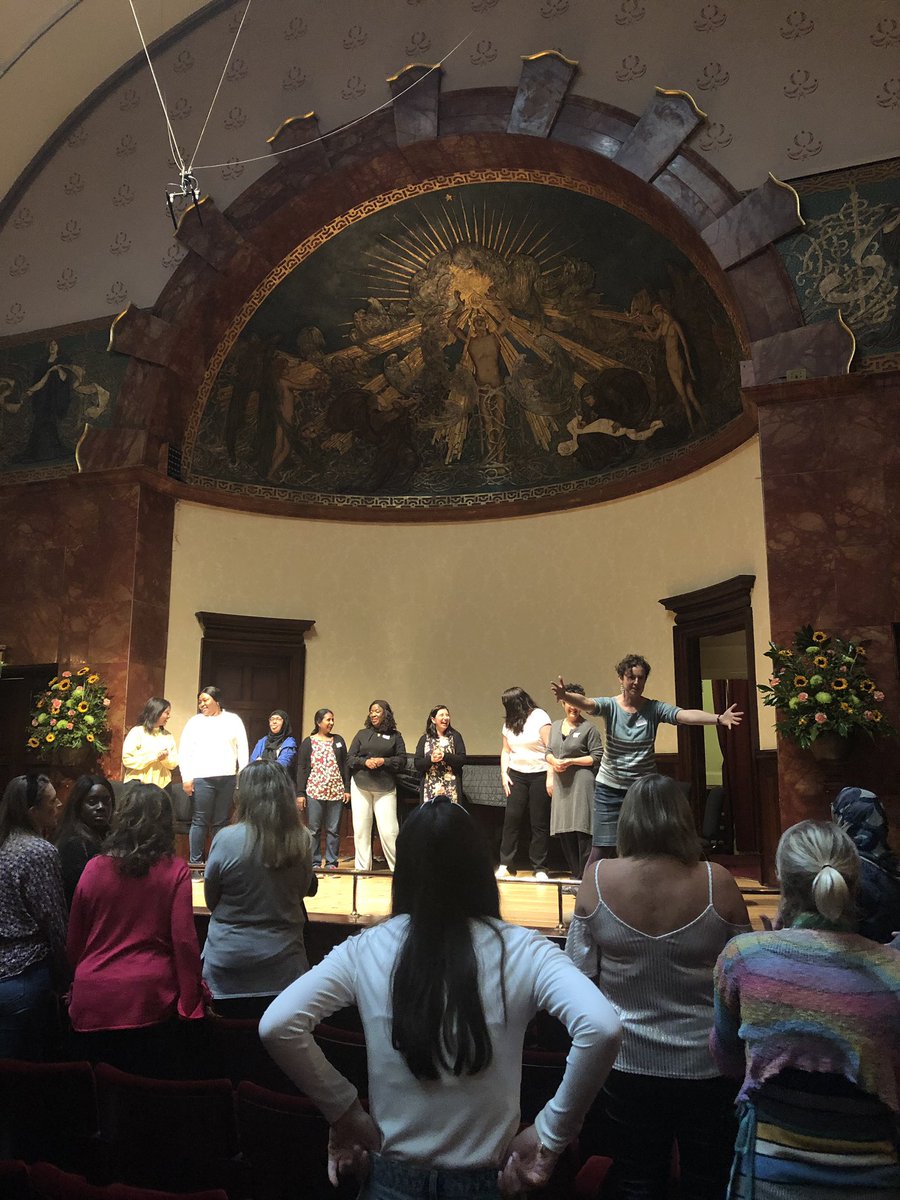 It’s the day before #worldteachersday2019 and we’ve had a great day of CPD for the entire staff of Weald Rise Primary School, one of our partner schools. They’ve been exploring creative music making ideas, singing and planning music activities to use everyday in the classroom.