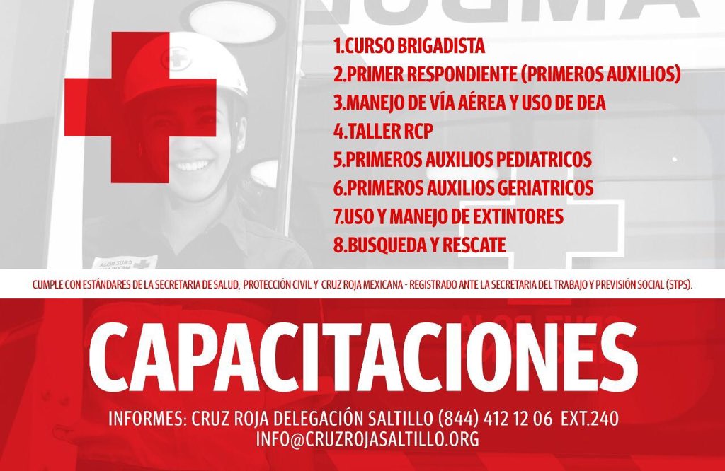 Cruz Roja Saltillo tweet media