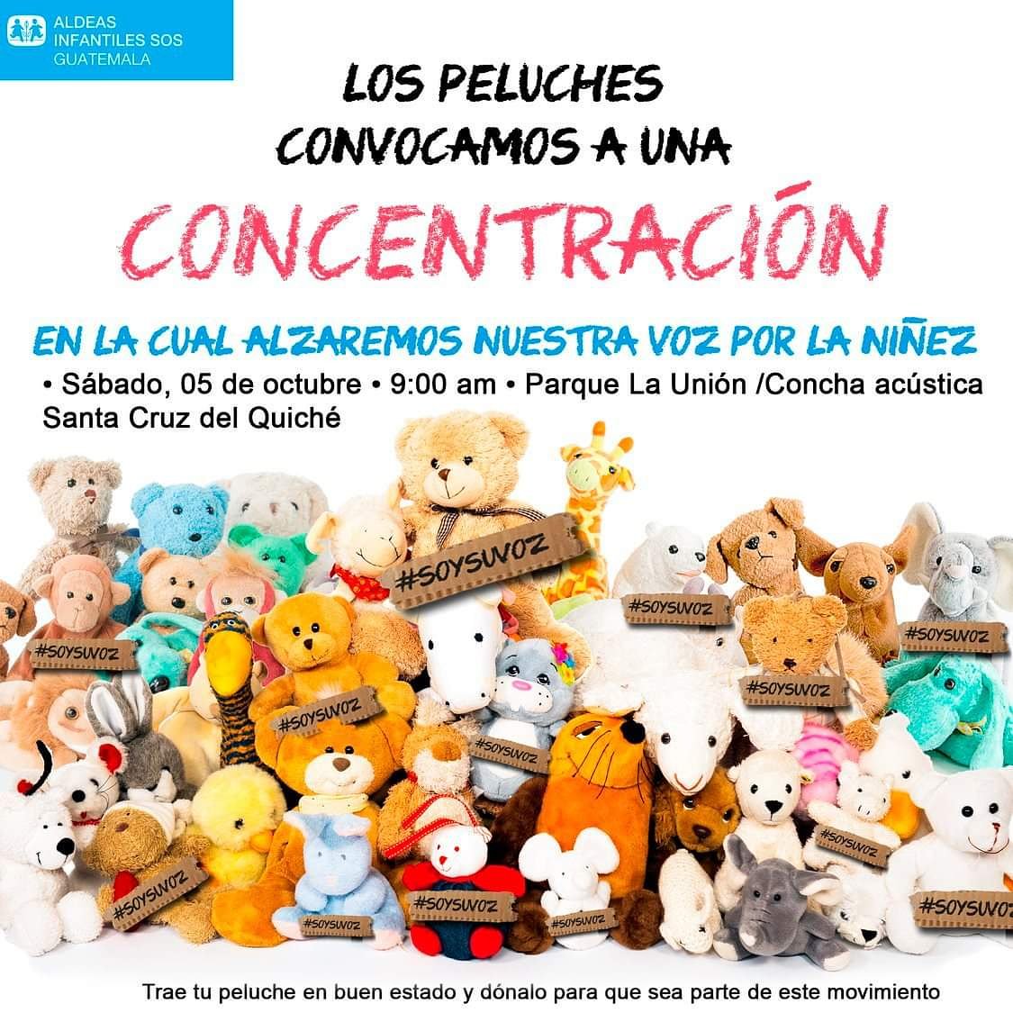 Aldeas Infantiles SOS Guatemala on X: ¡LLEGA LA CONCENTRACIÓN DE