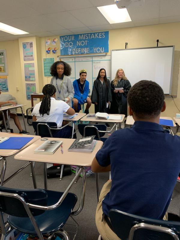 AllisonUSD259's tweet photo. Ms. McElroy's 8th grade social studies classes had to pay their taxes! #SkittlesTax, that is! 😉The King and Parliament for each class were in charge of passing taxes on their colonists! 🙃
#WorkHardPayHard #TaxTime #WPSproud #WPSFutureReady https://t.co/S0lXvNjoAY