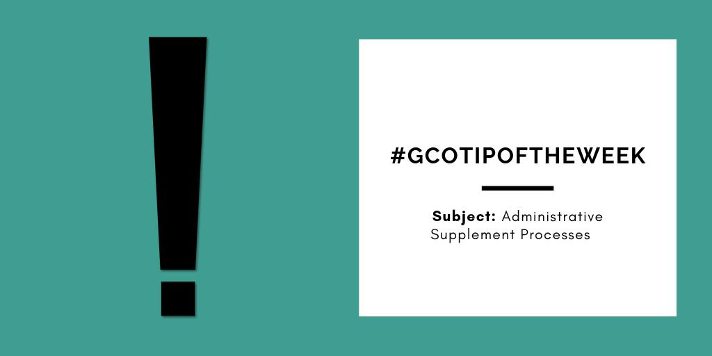 MCW_GCO's tweet photo. #GCOTipoftheWeek: Submitting a request for an #NIH administrative supplement? Remember to consult with your GMS or PO before submitting the request. And, consult GCO about the preferred submission method prior to initiating your application in #eBridge. https://t.co/IYGRjhUUYF https://t.co/nbfRkl86K2