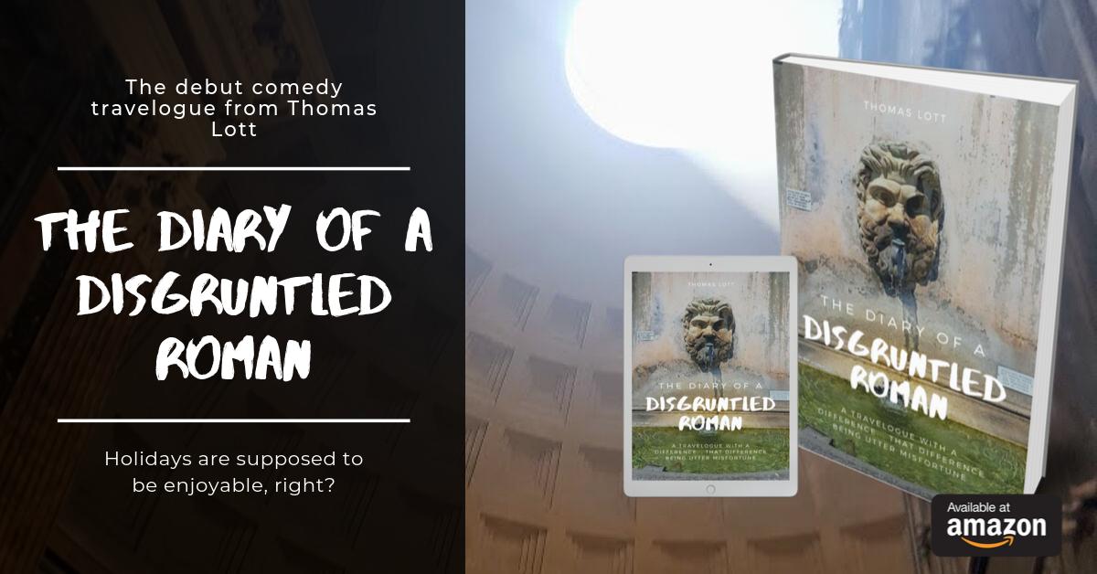 Grumpy_Roman's tweet photo. “the camera adds 10lbs; well it appeared that the effective use of the camera had added considerably more pounds, quite literally, to the cost of this hotel...” - get your copy of #thediaryofadisgruntledroman on #paperback or #ebook now! #rome #fridayreads https://t.co/L5RHoAgfmr https://t.co/94vTyH9j0V