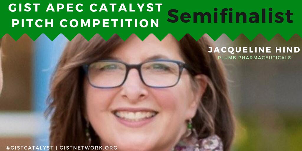 GISTNetwork's tweet photo. Jacqueline Hind, Co-Founder of Plumb Pharmaceuticals, is a GIST #APEC Catalyst Pitch Competition semifinalists!! She competes USD$20k from Amazon Web Services TODAY.🌟 Winner will be announced soon!
#ScienceatState #WomenInSTEM #APECMujer2019 #GISTNetwork https://t.co/iG8eSSyqG7