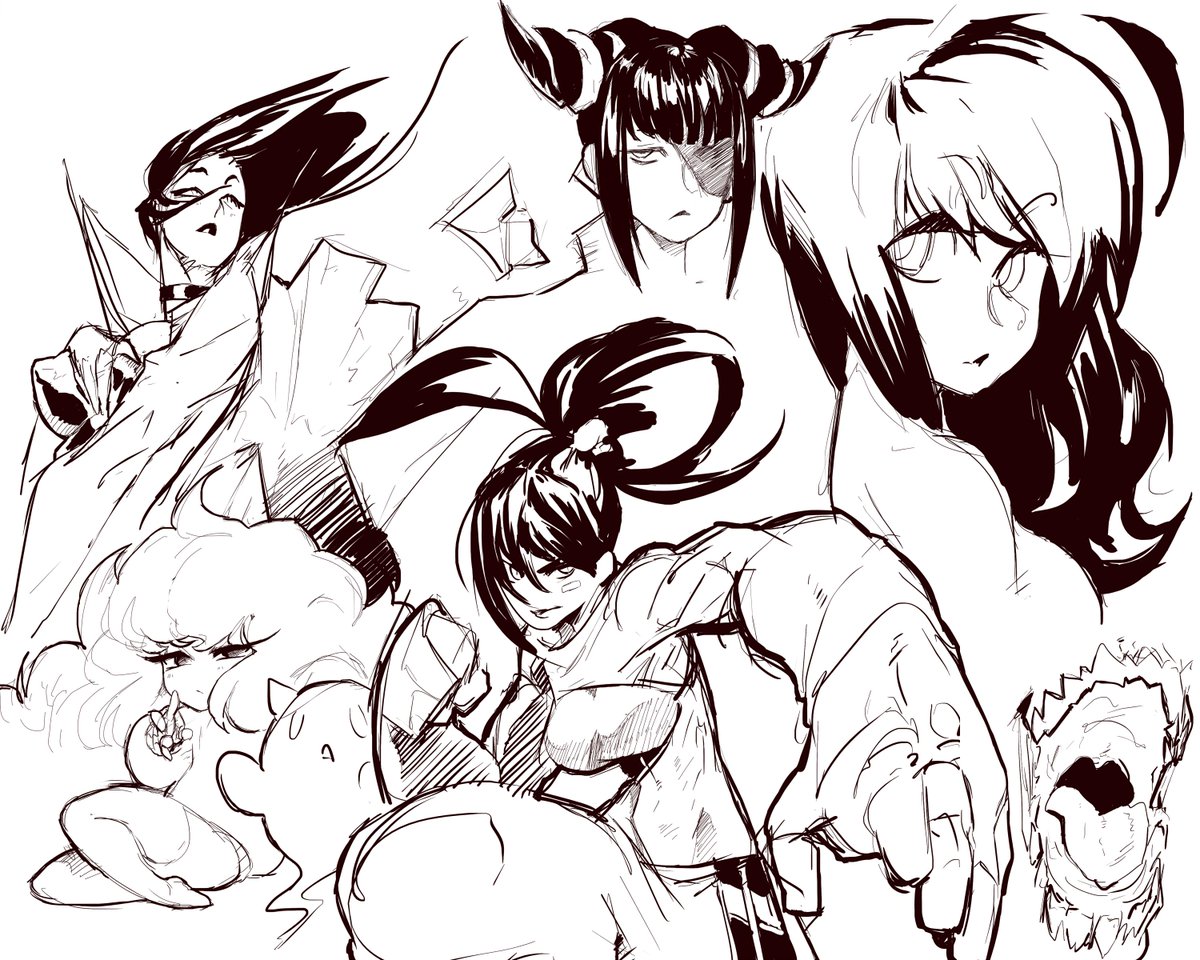 6am doodles...I should sleep lol 
