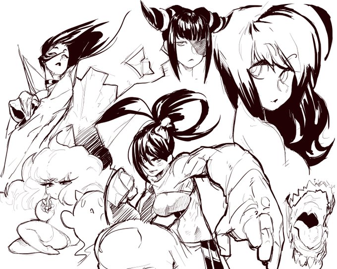 6am doodles...I should sleep lol 