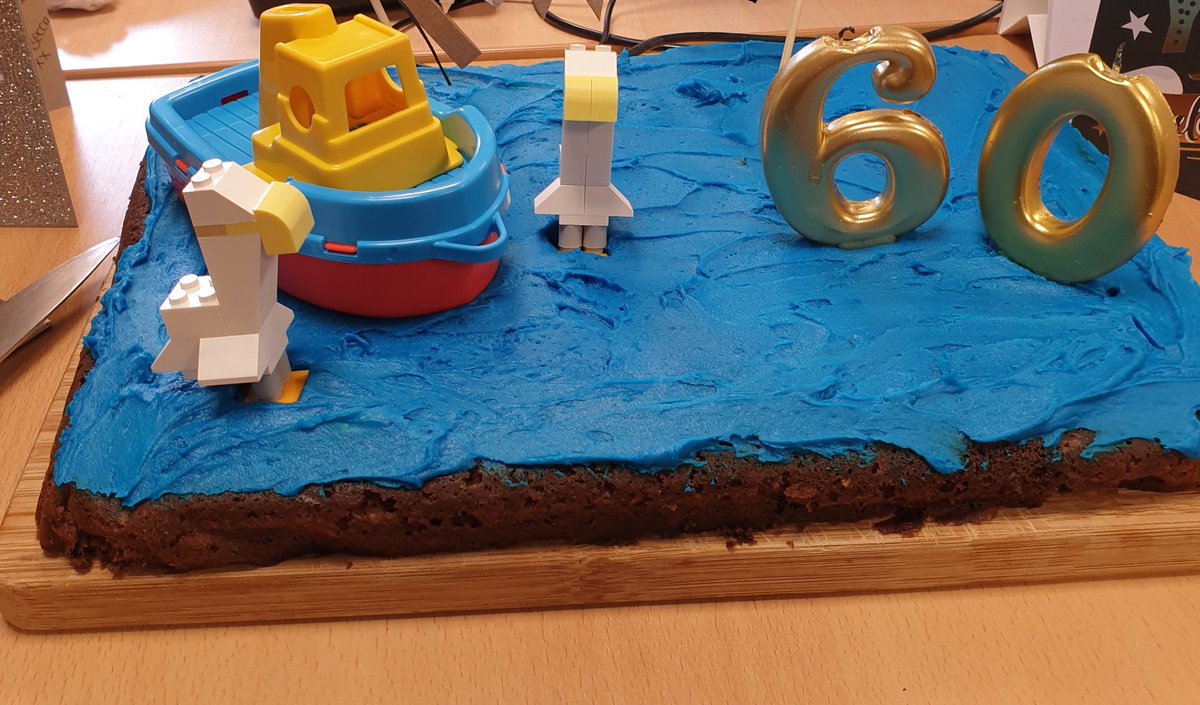 Happy Birthday to our wonderful OT, Shirley! We love a themed cake in IST #TeamWork 

Great work Nic for the beautiful cake