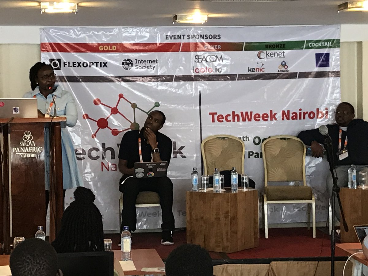 TechWeek2's tweet image. @Judy_infosec is sharing more about the SIEM, SOC &amp;amp; Incidence response during a cyber security attack.

#techweek2019 #techweek #techweek Nairobi