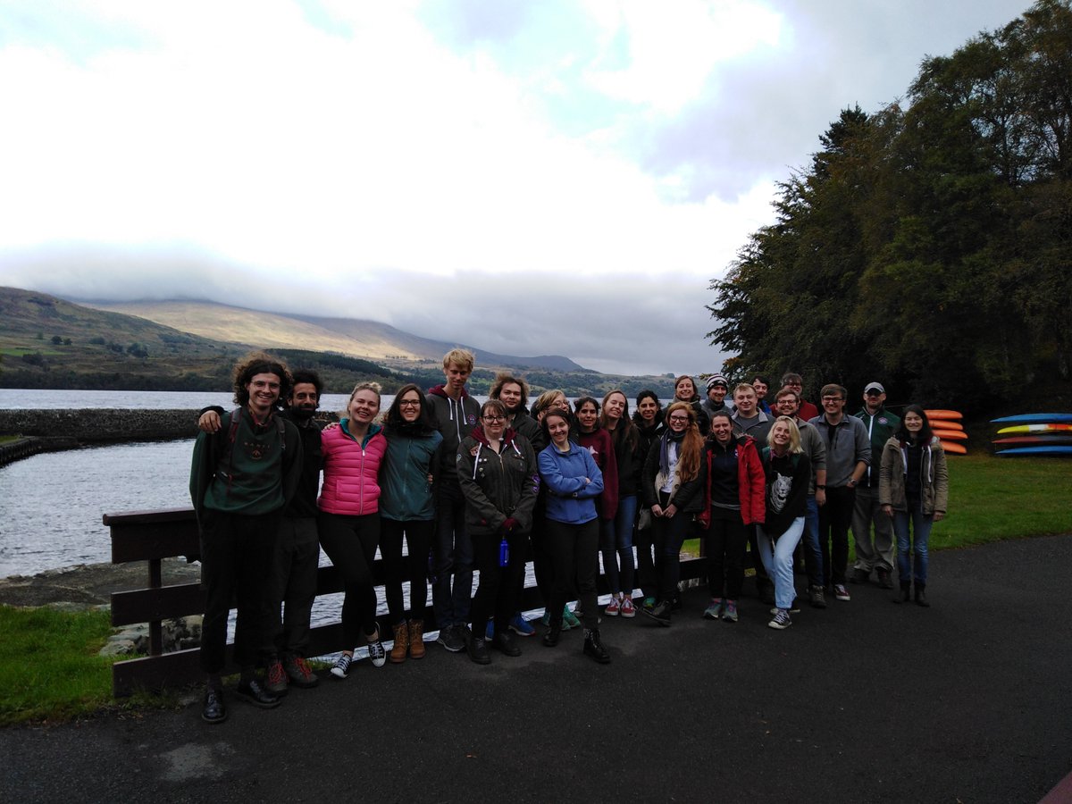 e3dtp's tweet photo. First E4 DTP cohort fully inducted! Thanks everyone for a nice stay @UoE_Firbush https://t.co/OT0846hA18