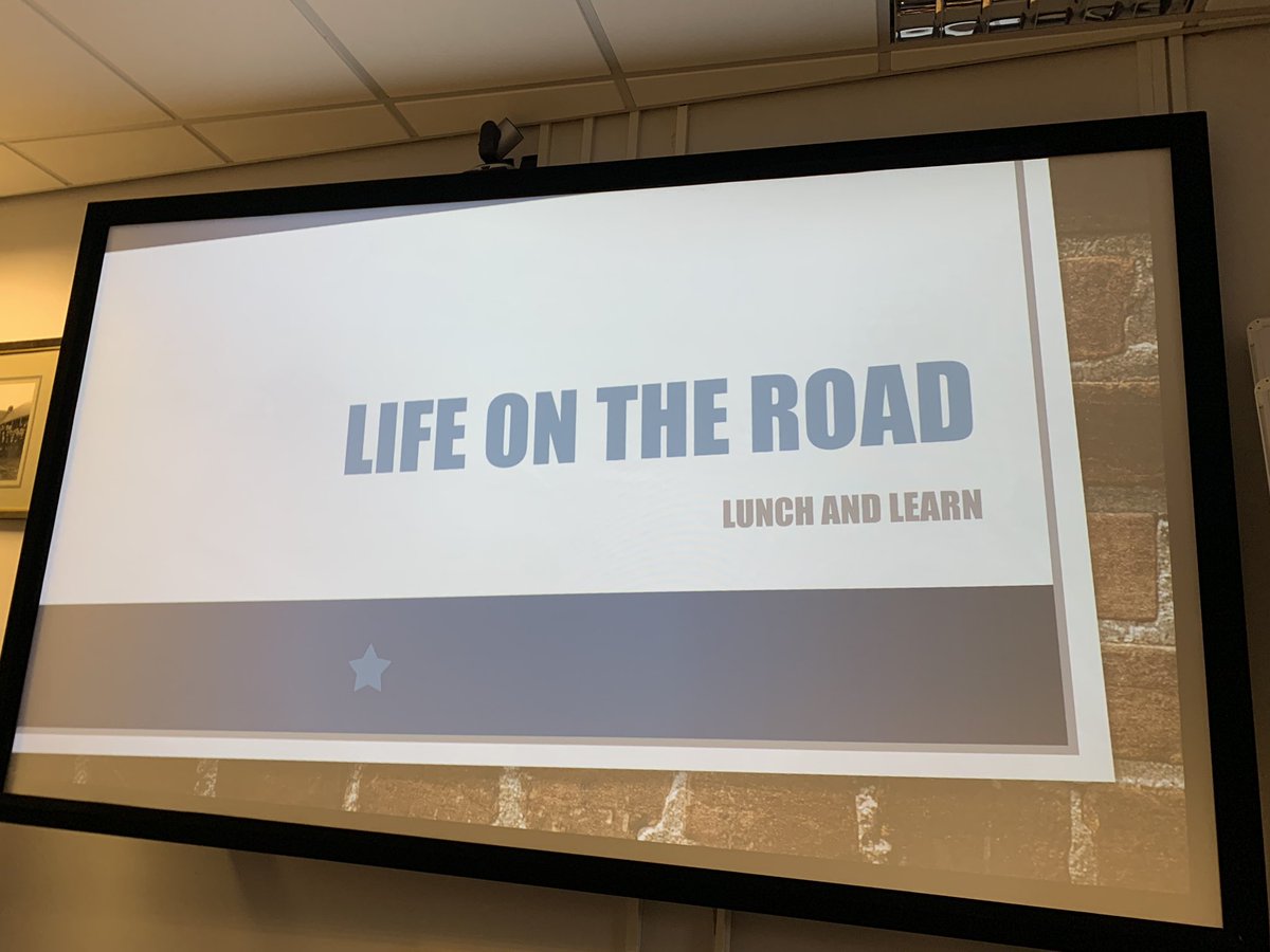Matt_Davies_01's tweet photo. #LifeOnTheRoad Lunch & Learn with .@CSSC_Scot_MRE today giving the .@CSSC_Official Head Office Staff a snapshot on the life of a Field Recruitment Consultant #TeamCSSC https://t.co/acRZb3GFaw