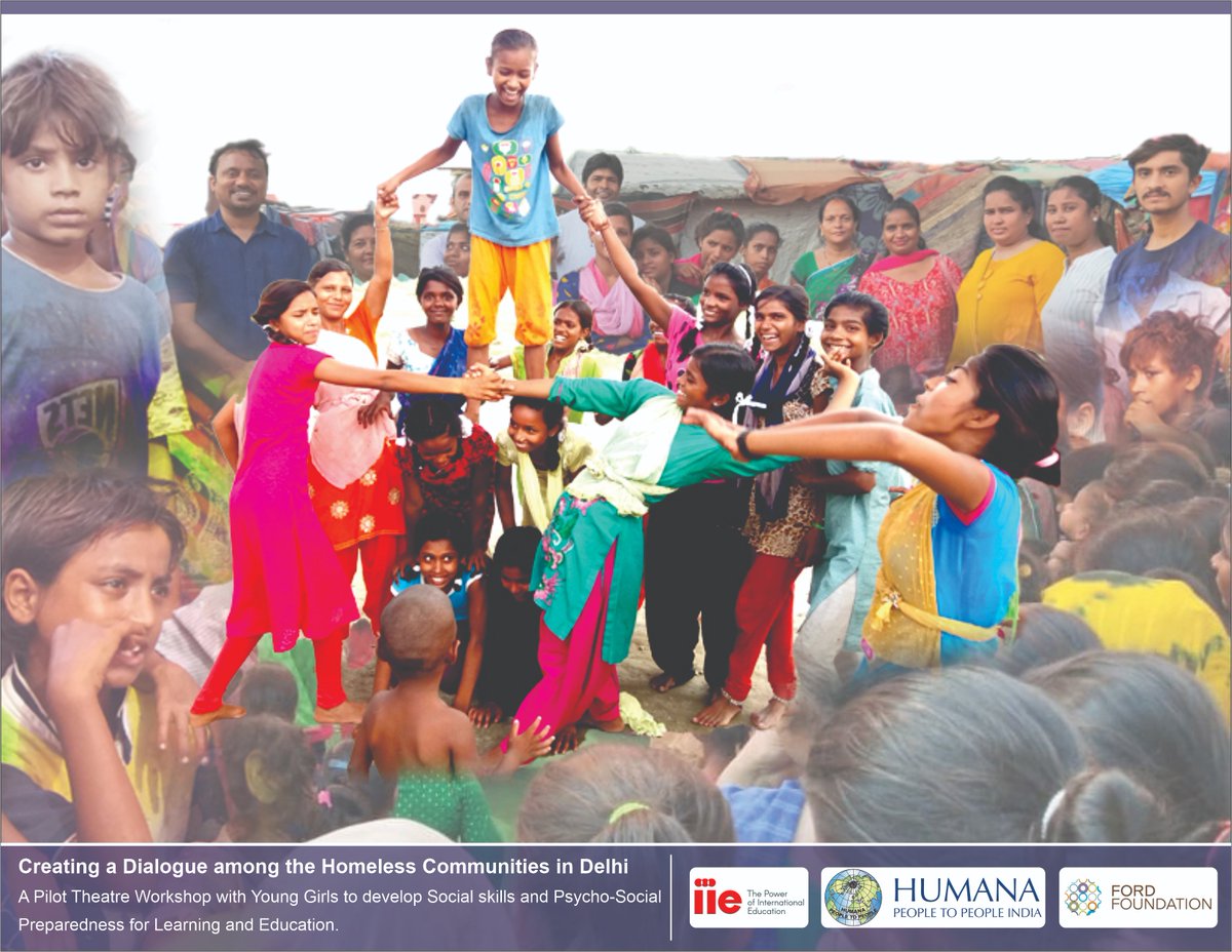 abhiyatri8's tweet image. Organised a Pilot Theatre Workshop with Young Girls and their first Community Performance at Slum in Mansarovar! Acknowledgement to all the 25 Participants, Community members, Colleagues, Humana People to People India, @FordFoundation @IIEglobal #IFPAward #Homelessproject