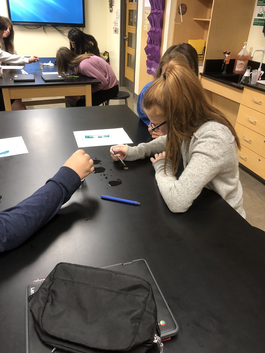 biomorrow's tweet image. Learning about the properties of water. @MontourSD @hilltopspartan #bionerds