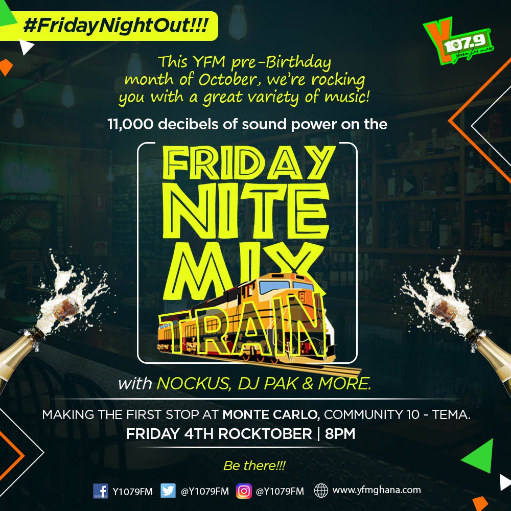 montecarloTM's tweet photo. TONIGHT!!!
#MonteCarlo x #Yfm1079 brings you the #FridayNightOut with DJ Rampage, DJ Flava, DJ Pac, Nockus etc.

You can't anywhere else!
#MonteCarlo #MotionConsult https://t.co/iv5tQ3OJRA