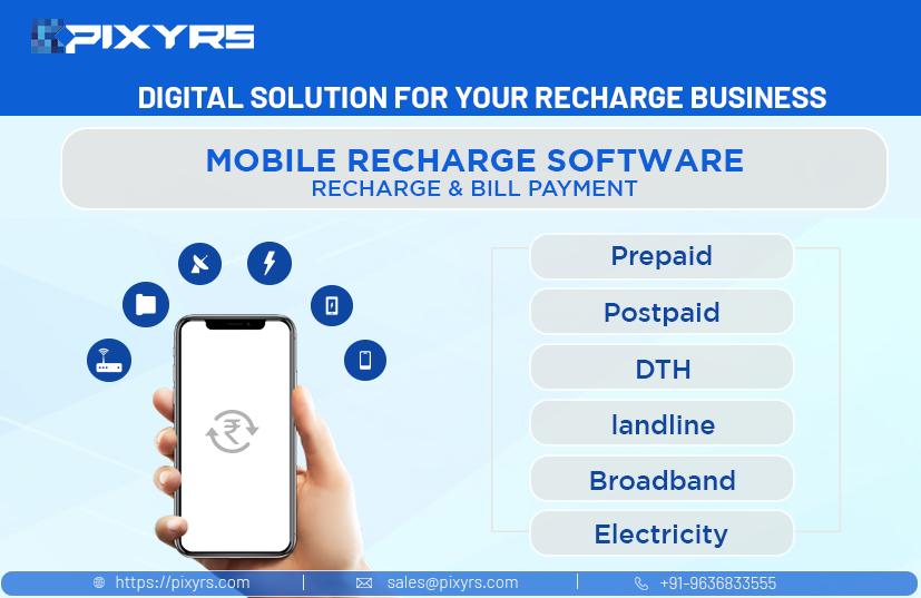 pixyrs_softech's tweet photo. Do you want convert your Recharge &amp; utility Bill Payment Business in Digital solution We help and develop digital solution Recharge software for you…
Visit:- https://t.co/GL7gqgQNVh
#mobilerechargesoftware  #allrechargesoftware #rechargesoftware #softwaremobilerecharge https://t.co/15yiZiDyRH