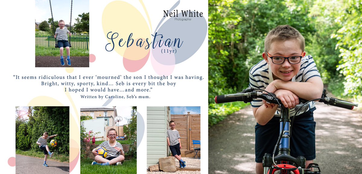 Wouldntchangea1's tweet image. Meet Sebastian. His beautiful photos were taken by Neil White Photographer❤️#DownSyndrome #LivedExperience #ChallengingPerceptions #WouldntChangeAThing