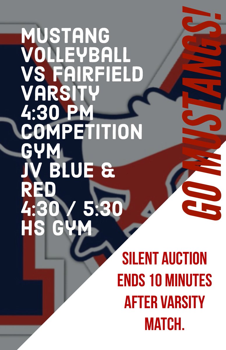 MCISDAthletics's tweet photo. #MustangFamily see you in the gym then at the football game getting loud for our Mustangs! #ItsaGreatDayToBeaMustang https://t.co/BgouC6KvkG