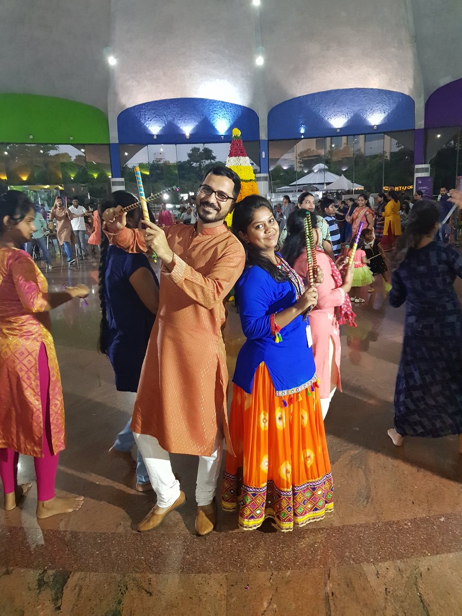 raghuboddupally's tweet photo. Dasara festivities at Infosys Hyd STP DC @LifeAtInfy #infydiaries #hydstp https://t.co/cZONkQNP9r