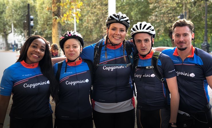 CapgeminiUK's tweet photo. Good luck to all @CapgeminiUK employees taking on the #PalacetoPalace challenge on Sunday supporting young people on their journey to live, learn and earn @ThePrincesTrust #4PositiveFutures. https://t.co/MbJrbZ8ppP