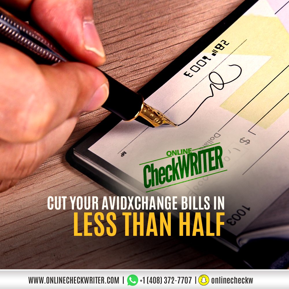 webcheckwriter's tweet image. onlinecheckwriter.com/avidxchange-al…
Avidxchange
Looking for the perfect alternative to Avidxchange expense? Choose check mailing while having full control of the system. Try out our check printing software now!
wa.me/14083727707
snapchat.com/add/onlinechec…
#Avidxchange #CheckDraft #eCheck