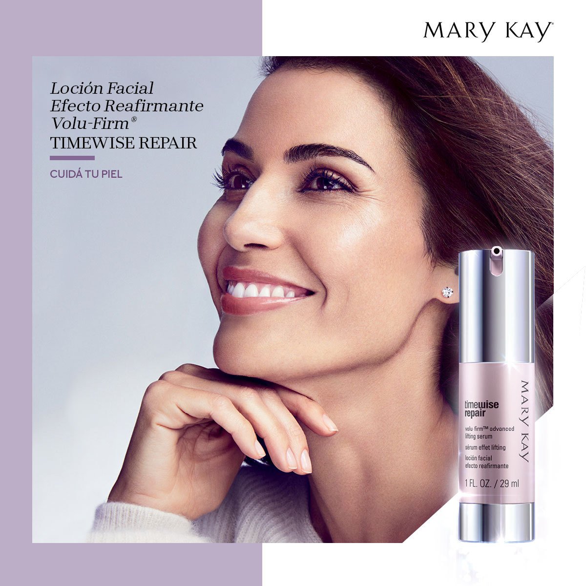 MaryKay_ARG's tweet photo. La Nueva Loción Facial Efecto Reafirmante Timewise Repair® Volu-Firm ayuda a recuperar el triángulo de la juventud para unas mejillas, línea del mentón y cuello más firmes y lisos. Conseguila con tu Consultora de Belleza Independiente y lucí radiante 💖 https://t.co/F3hTT6eIfa