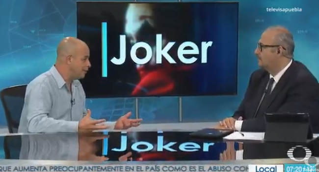 nmaspuebla's tweet photo. #Viernes de #Película con @endelfin y el estreno de #Joker https://t.co/IjwsotvHJO