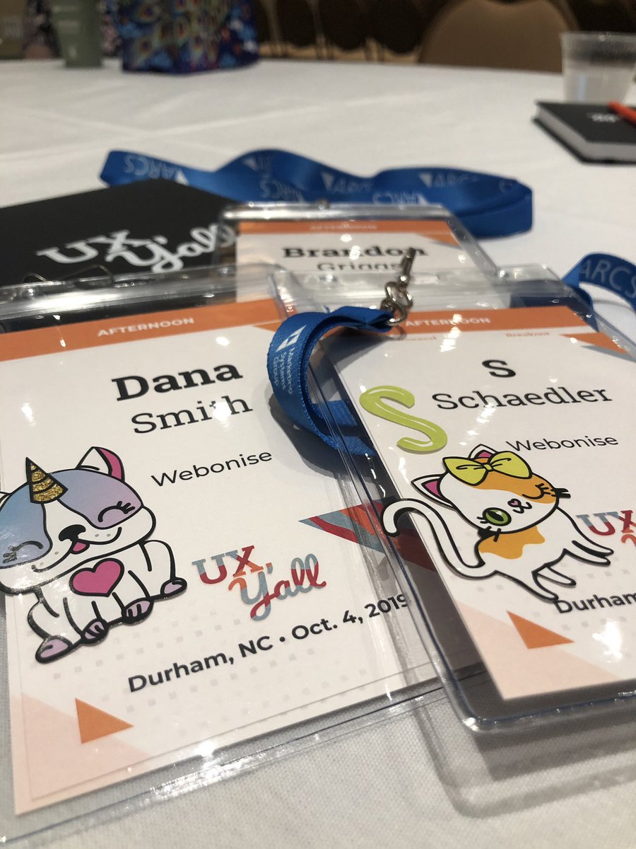 We’re excited for a great day with <a href="/UXYall/">UX Y’all Conference</a> !