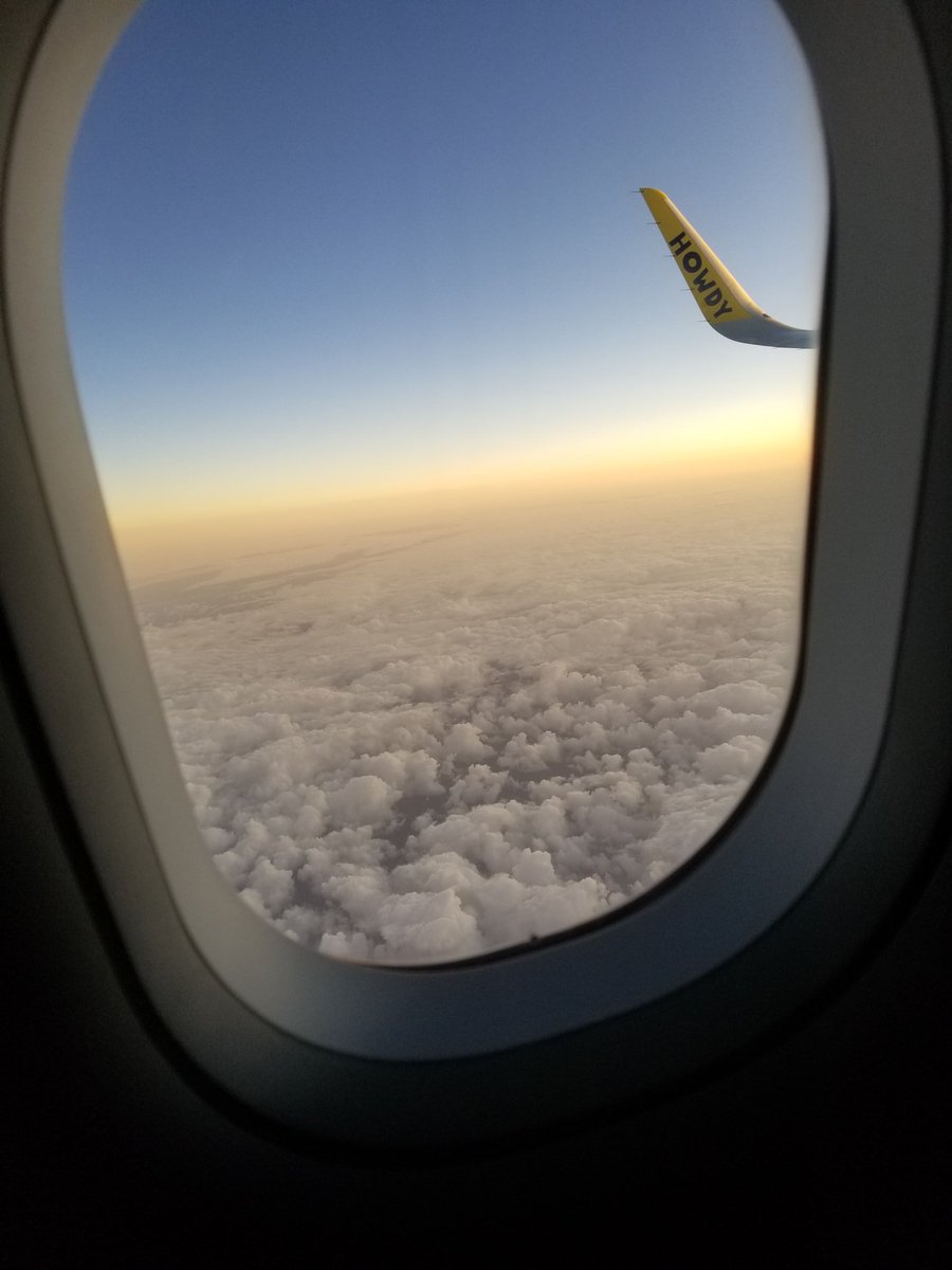Jsalat403's tweet photo. Landing now. Get ready @BeetlejuiceBway, we're seeing you tonight and then flying home in the morning. Holy moly, today is the...DAY-O! First Broadway play, first time in NYC, let's do this! https://t.co/ThuSTf0tOW