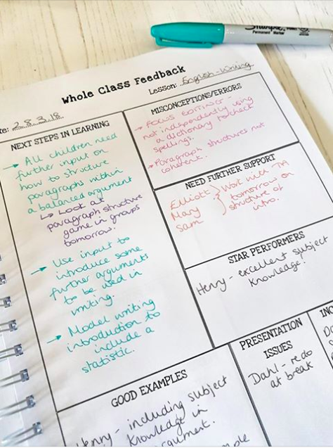 TPositiveTC's tweet photo. Whole-class marking. Reduce workload and improve assessment. Make feedback count: https://t.co/HVf1gUjlIc #Feedback #PurposefulAssessment #ImpactOnLearning Whole-school orders welcomed. https://t.co/FujJ8FYFc1
