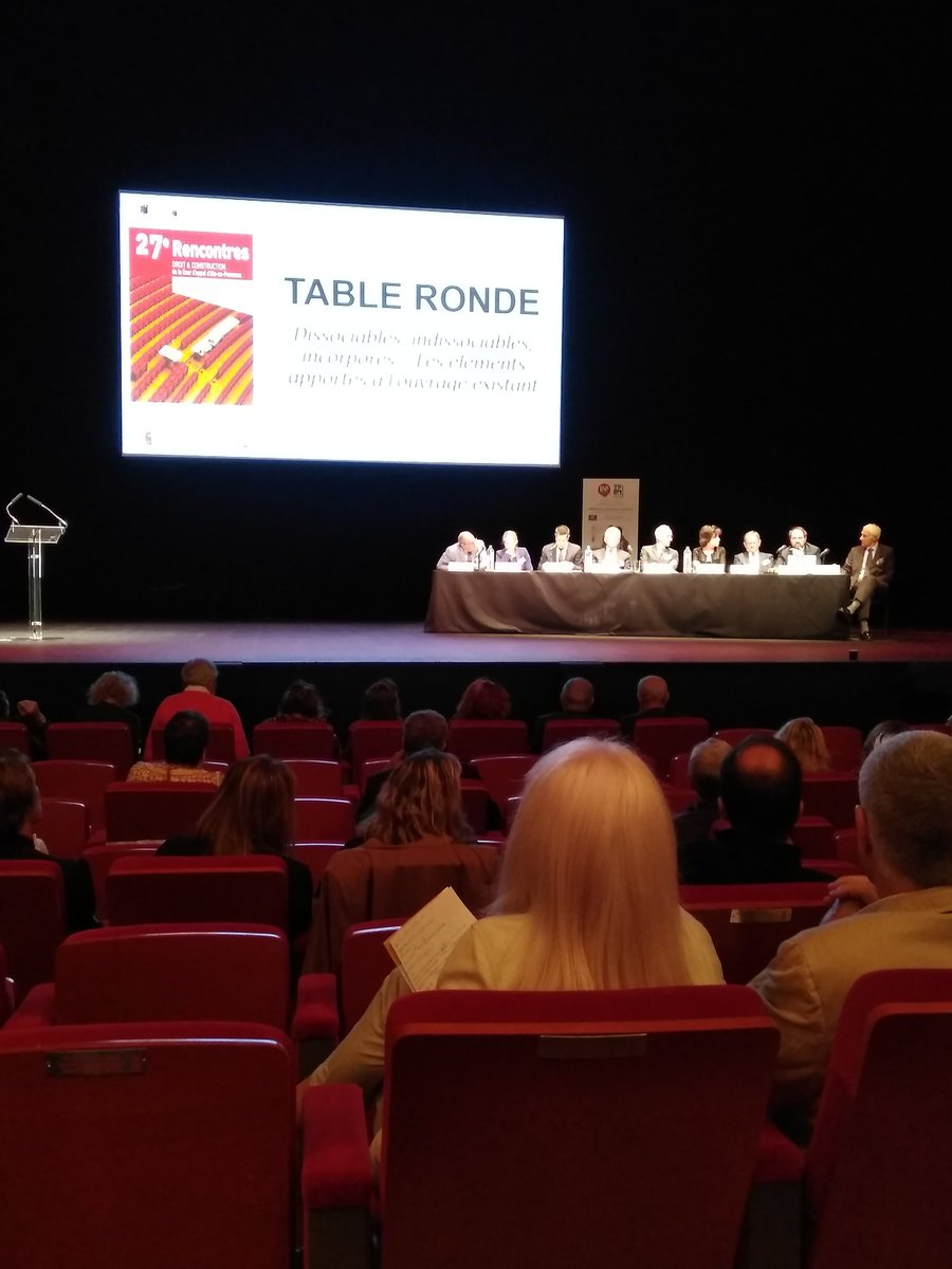 JulieLas06's tweet photo. 27ème rencontres Droit &amp; Construction de la Cour d’Appel d’Aix en Provence ! Votre équipe Cfdp Assurances d'Antibes est sur place. # Cfdpassurances #construction #Greca https://t.co/UlhCWzs3LF