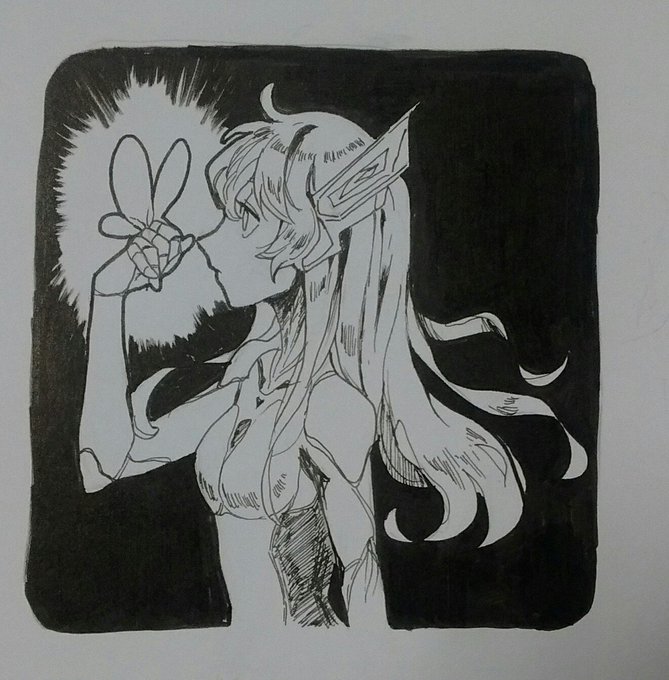 #Inktober2019 Thème : Sparkle

(Et ui c'est moi qui ait choisi ça me fout le seum d'être en artblock) 