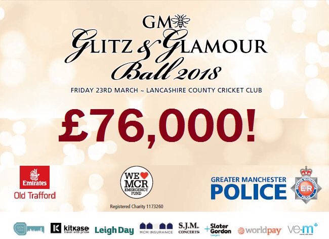 Bump and I are on our 2nd of 7 trips up to Manchester this month!
Tonight to host the 2nd <a href="/GMBeeBall/">GM Bee Ball</a> - Greater Manchester police detectives raising money for the families and victims of the 2017 MEN arena bombing.
£76K raised last time - pressure’s on to beat it! 🐝🔴🔵💕