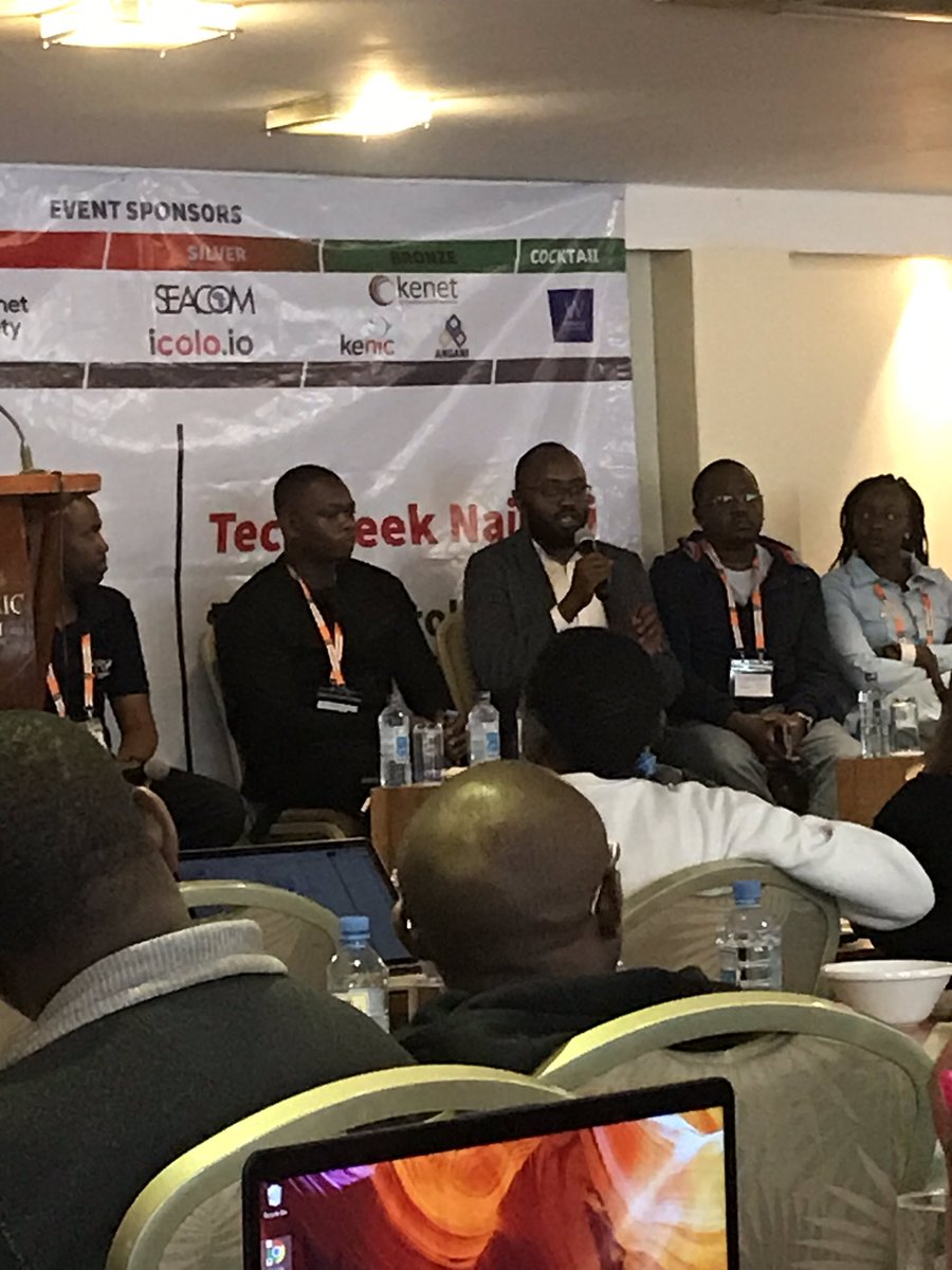 barryblacks's tweet image. #techweek2019 has just fired up @tyrus_ just walked on stage