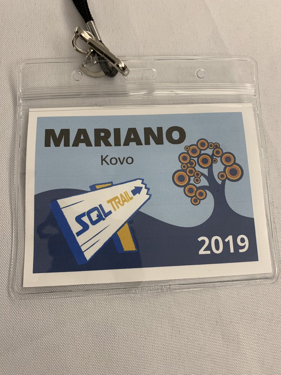 Mariano_Kovo's tweet image. First ever session in English for me! Thanks @sqldatapartners #Sqltrail for having us. @lucashfernandez @gbissio @precisionit_AR