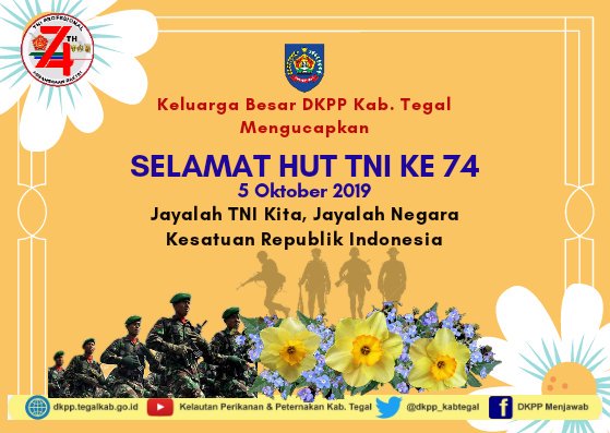 dkpp_kabtegal's tweet photo. TNI PROFESIONAL KEBANGGAAN RAKYAT
@HumasTegalkab @KominfoTegalkab https://t.co/lntGewKBOu
