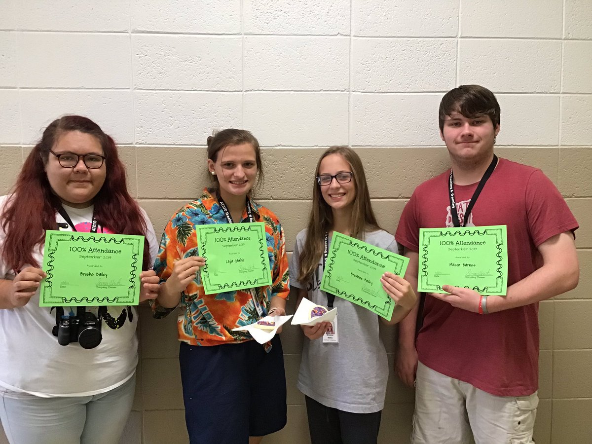 ATteach_train's tweet photo. 100% attendance in September for these #futureteachers #attendancematters https://t.co/tC0EyYAmPD