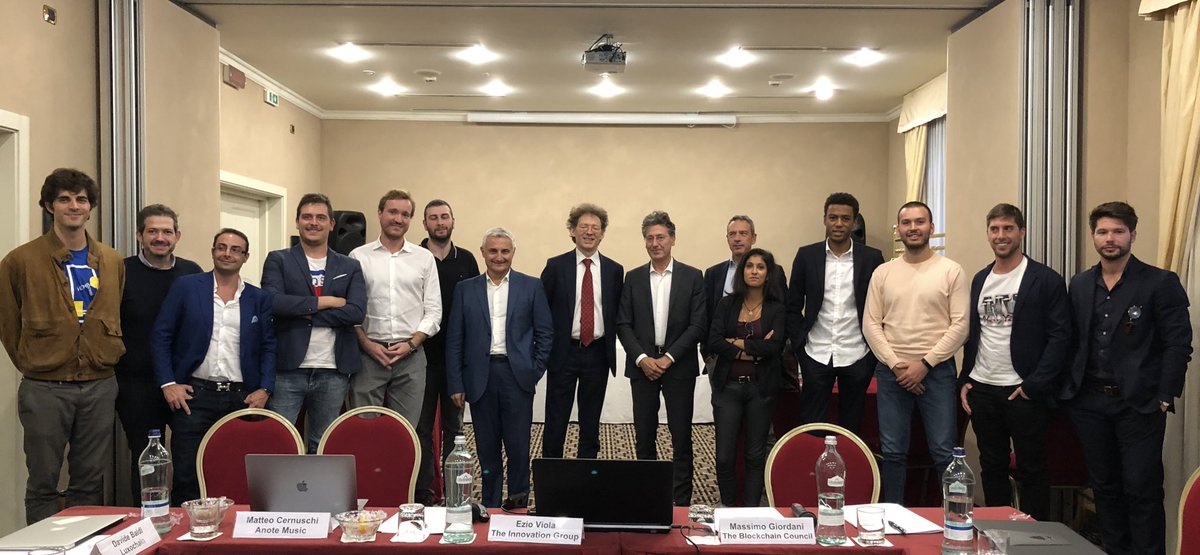 Bei progetti e tanta voglia di innovazione al primo “Blockchain Startup Meeting”.
Perfetto il contesto offerto da “AI &amp; Data Summit” organizzato da <a href="/TIG_italia/">TIG - The Innovation Group</a> 
Grazie a <a href="/ezioviola/">EZIO VIOLA</a> e a tutto il suo staff per l’organizzazione!
#blockchain #startup