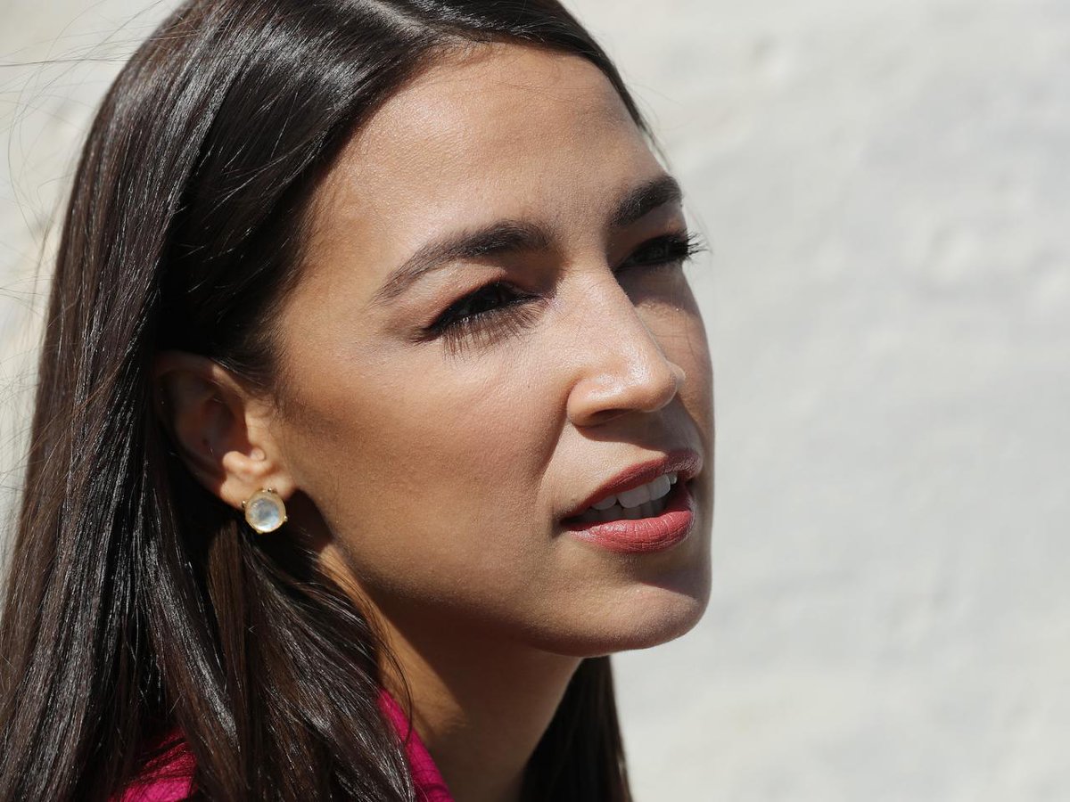 YahooNews's tweet photo. AOC responded to Trump calling her a 'wack job,' by saying it is better than being someone who 'betrays our country' https://t.co/g807jQdHCl https://t.co/oV9qdhAcAy