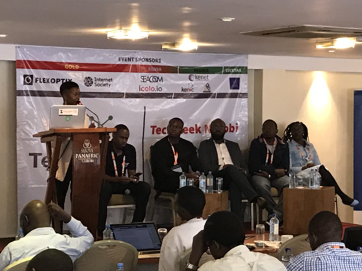 TechWeek2's tweet image. @PatriciaMusomba is currently presenting about forensics proposals.

#techweek2019 #techweeknairobi #forensics #techweek