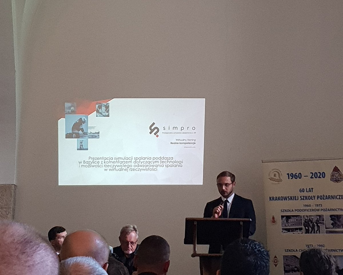 nanogames_krk's tweet photo. [#SimproNews] Ostatnio też wzięliśmy udział w międzynarodowej konferencji „Ochrona dóbr kultury na wypadek szczególnych zagrożeń – nowoczesne technologie w ochronie dziedzictwa”. Dziękujemy za zaproszenie #SAPSP #KGPSP #Simpro #Simprosoft #XR #VR #SymulatorKatastrofZbiorowych https://t.co/k2j9ooOKWg