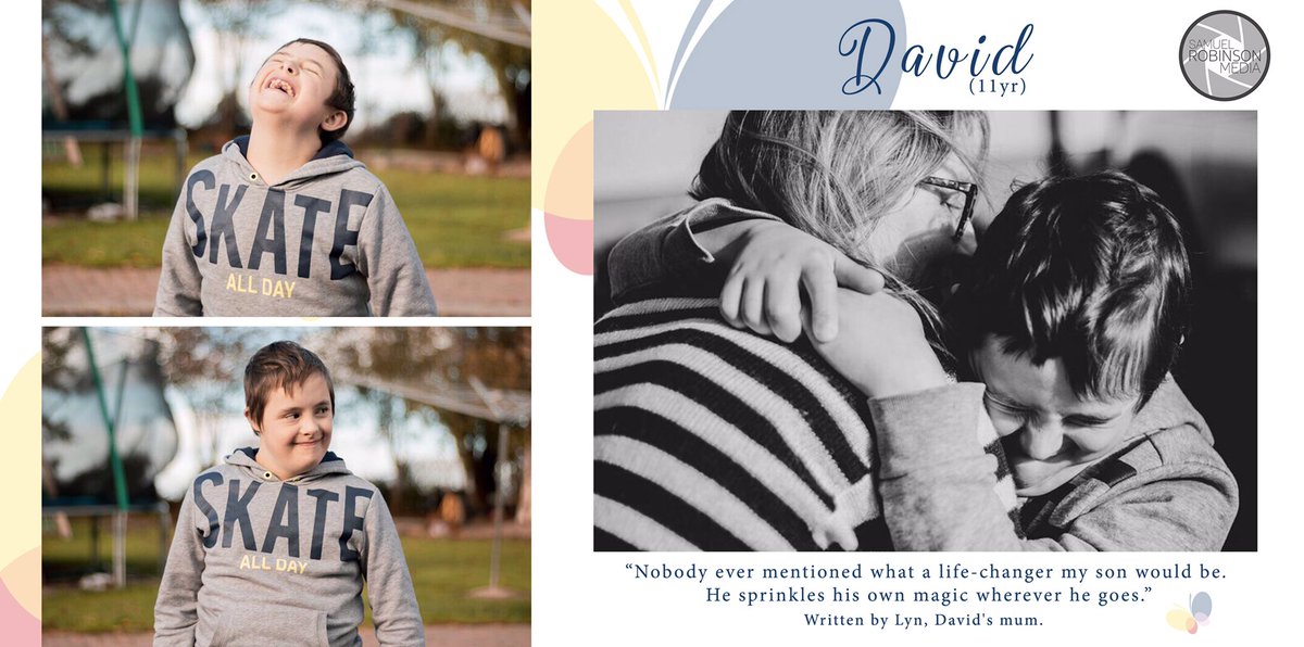 Wouldntchangea1's tweet image. The next of this afternoon’s pages belongs to David. Many thanks to   Samuel Robinson Media for these beautiful images! 
#DownSyndrome #LivedExperience #ChallengingPerceptions #WouldntChangeAThing #WCATBook